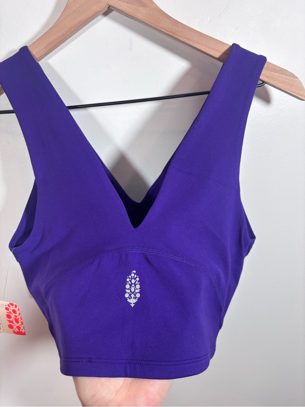 Free People Movement Never Better Crop Cami NWT Small Dark Amethyst Purple - Picture 6 of 11